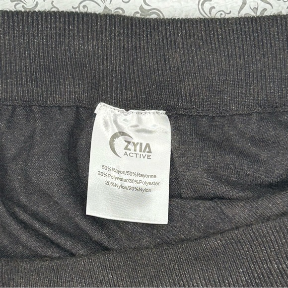 ZYIA Charcoal Light n Loose Drawstring‎ Joggers, Large - Picture 9 of 12